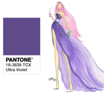 Ultraviolet Pantone color of the year 2018 2 Josefina Fernandez