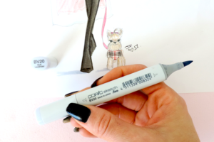 Copic Sketch BV20 dull lavender review