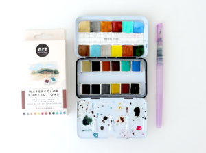 New Prima watercolor sets review and swatches Woodlands