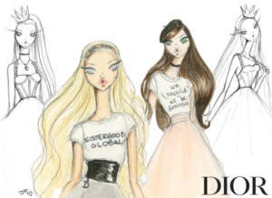 fashion illustrator Boca Raton Josefina Fernandez Dior